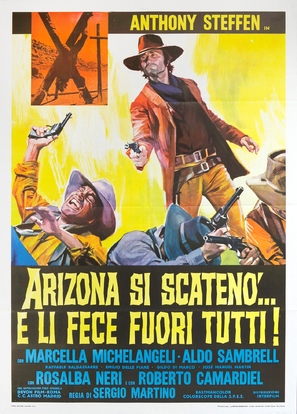 Arizona si scaten&ograve;... e li fece fuori tutti - Italian Movie Poster (thumbnail)