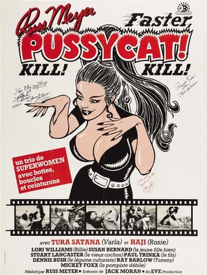 Faster, Pussycat! Kill! Kill! - French Movie Poster (thumbnail)