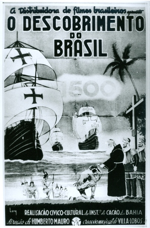 O Descobrimento do Brasil - Brazilian Movie Poster (thumbnail)