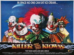 Killer Klowns from Outer Space - Video release movie poster (thumbnail)