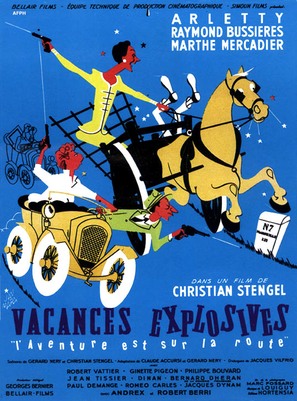 Vacances explosives! - French Movie Poster (thumbnail)