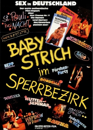 Babystrich im Sperrbezirk - German Movie Poster (thumbnail)