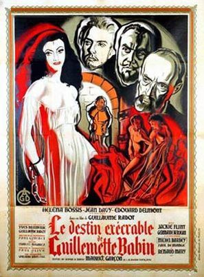 Le destin ex&eacute;crable de Guillemette Babin - French Movie Poster (thumbnail)