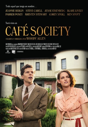 Caf&eacute; Society - Argentinian Movie Poster (thumbnail)