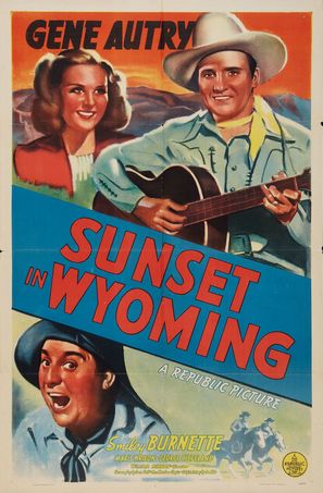 Sunset in Wyoming - Movie Poster (thumbnail)