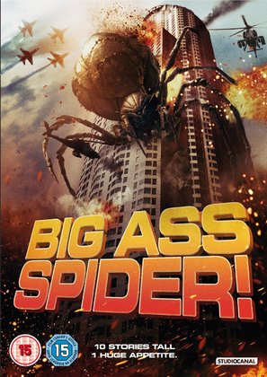 Big Ass Spider - British DVD movie cover (thumbnail)