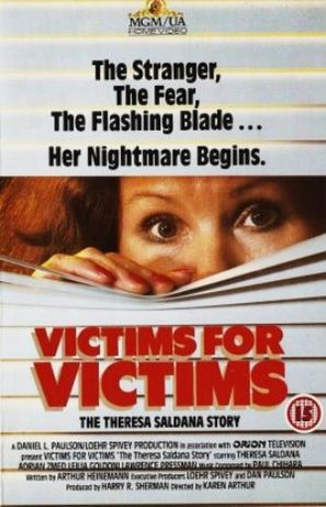 Victims for Victims: The Theresa Saldana Story - British Movie Cover (thumbnail)