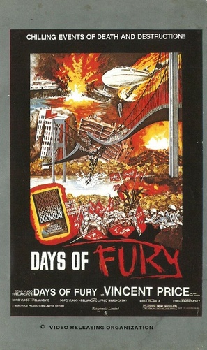 Days of Fury - British VHS movie cover (thumbnail)