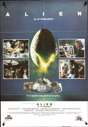 Alien - Spanish Movie Poster (thumbnail)