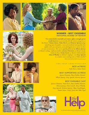 The Help - For your consideration movie poster (thumbnail)