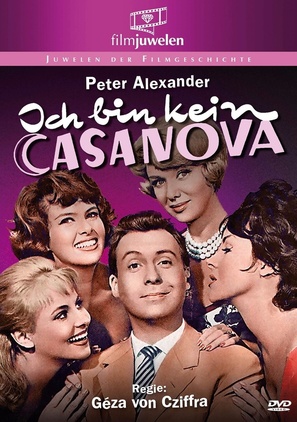 Ich bin kein Casanova - German DVD movie cover (thumbnail)
