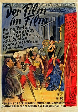 Film im Film, Der - German Movie Poster (thumbnail)