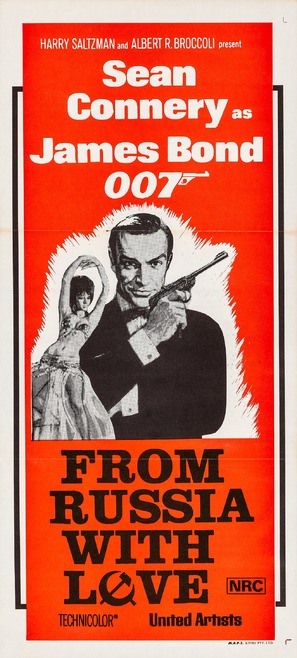 From Russia with Love - Australian Movie Poster (thumbnail)