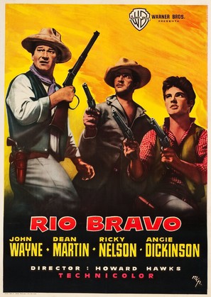 Rio Bravo - Spanish Movie Poster (thumbnail)