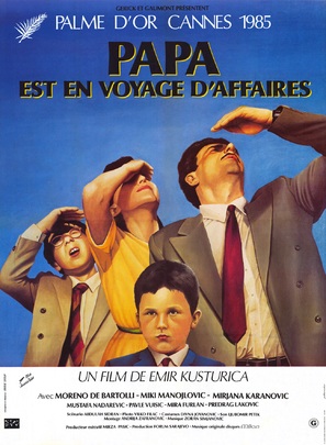 Otac na sluzbenom putu - French Movie Poster (thumbnail)