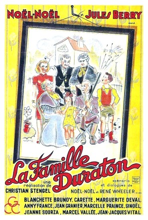 La famille Duraton - French Movie Poster (thumbnail)