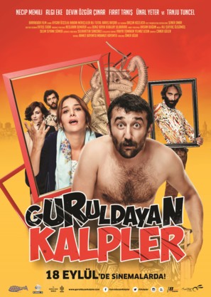 Guruldayan Kalpler - Turkish Movie Poster (thumbnail)