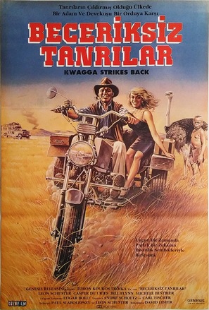 Kwagga Strikes Back - Turkish Movie Poster (thumbnail)