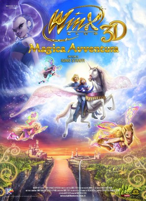 Winx Club 3D: Magic Adventure - Italian Movie Poster (thumbnail)