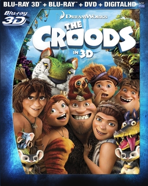 The Croods - Blu-Ray movie cover (thumbnail)