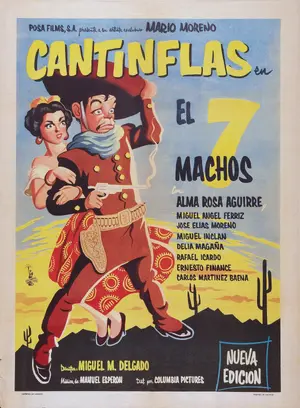 Siete machos, El Poster