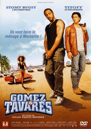 Gomez &amp; Tavar&egrave;s - French DVD movie cover (thumbnail)