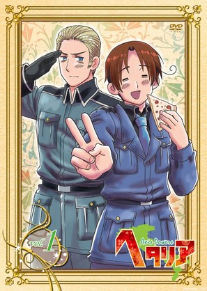 &quot;Hetalia: Axis Powers&quot; - Japanese DVD movie cover (thumbnail)