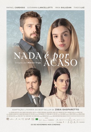 Nada &Eacute; Por Acaso - Brazilian Movie Poster (thumbnail)