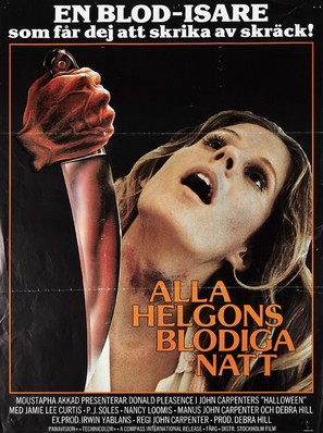 Halloween - Swedish Movie Poster (thumbnail)