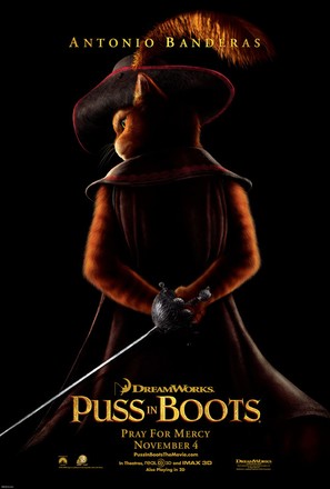 Puss in Boots - Movie Poster (thumbnail)