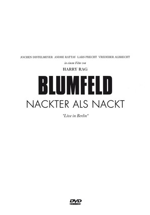 Blumfeld: Nackter als nackt/Live in Berlin - German Movie Cover (thumbnail)