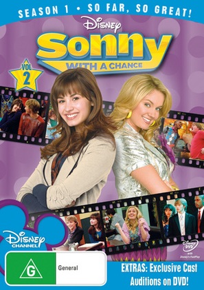 &quot;Sonny with a Chance&quot; - Australian DVD movie cover (thumbnail)