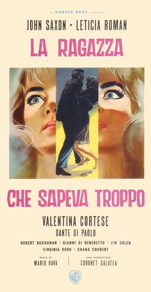La ragazza che sapeva troppo - Italian Movie Poster (thumbnail)