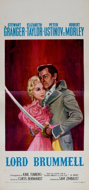 Beau Brummell - Italian Movie Poster (thumbnail)
