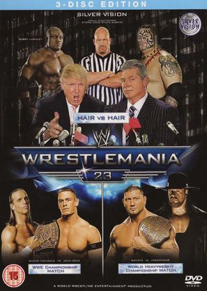 WWE WrestleMania XXIII - British Movie Cover (thumbnail)
