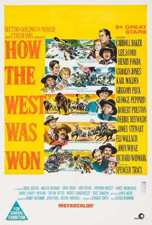 How the West Was Won - Australian Movie Poster (thumbnail)