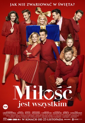 Milosc jest wszystkim - Polish Movie Poster (thumbnail)