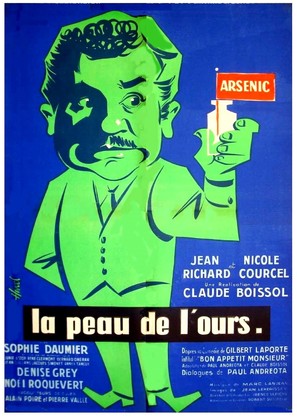 La peau de l&#039;ours - French Movie Poster (thumbnail)