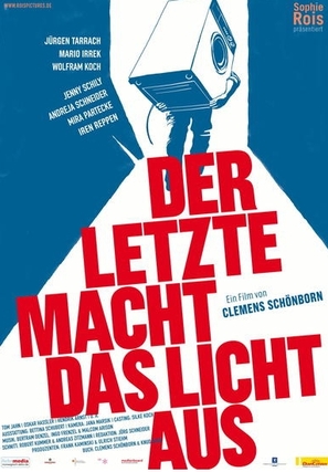 Der Letzte macht das Licht aus! - German poster (thumbnail)