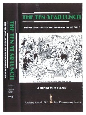 The Ten-Year Lunch: The Wit and Legend of the Algonquin Round Table - VHS movie cover (thumbnail)