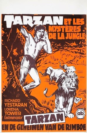 Tarz&aacute;n y el tesoro Kawana - Belgian Movie Poster (thumbnail)