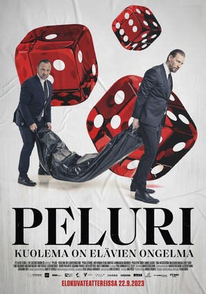Peluri - kuolema on el&auml;vien ongelma - Finnish Movie Poster (thumbnail)