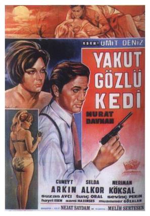 Yakut g&ouml;zl&uuml; kedi - Turkish Movie Poster (thumbnail)