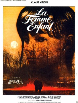 La femme enfant - French Movie Poster (thumbnail)