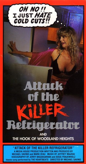 Attack of the Killer Refrigerator - VHS movie cover (thumbnail)
