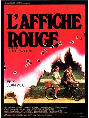 L&#039;affiche rouge - French Movie Poster (thumbnail)