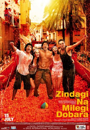 Zindagi Na Milegi Dobara - Indian Movie Poster (thumbnail)