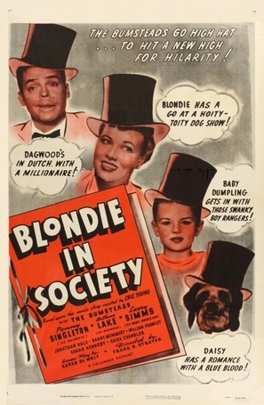 Blondie in Society - Movie Poster (thumbnail)