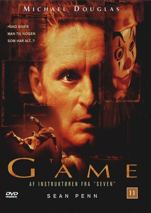 The Game - Danish DVD movie cover (thumbnail)