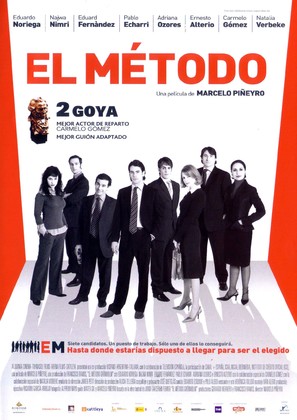 M&eacute;todo, El - Spanish Movie Poster (thumbnail)
